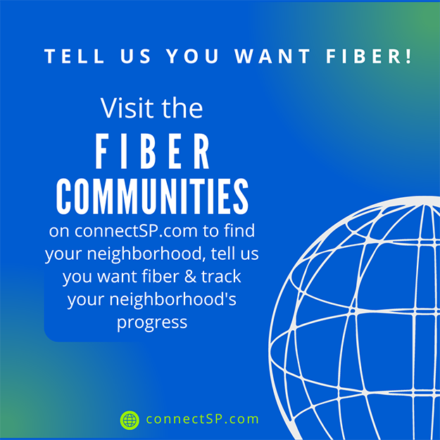 Tell us you want fiber